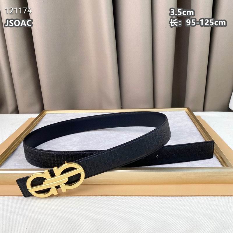 Ferragamo belt 35mmX95-125cm 8L (399)