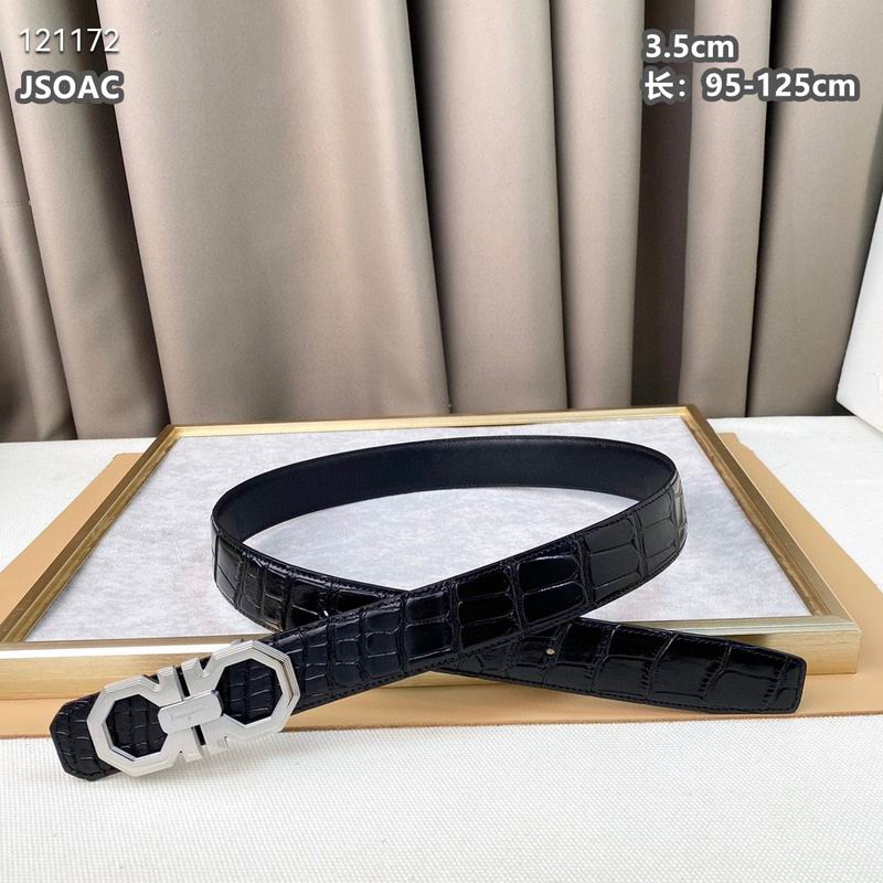 Ferragamo belt 35mmX95-125cm 8L (407)