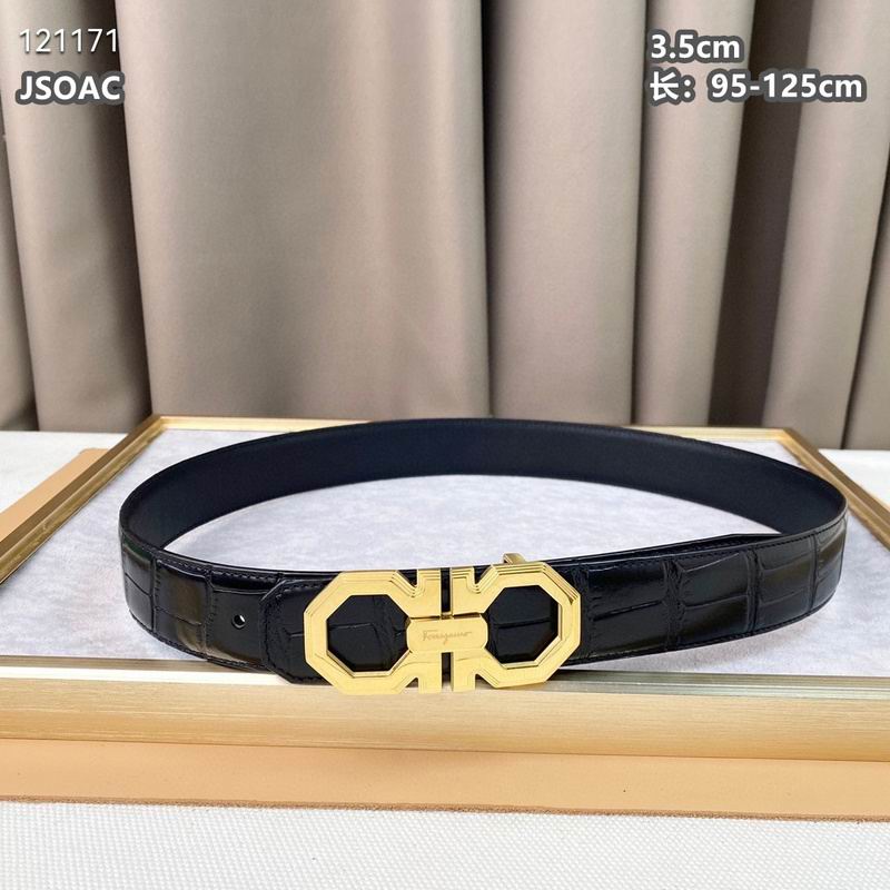 Ferragamo belt 35mmX95-125cm 8L (411)