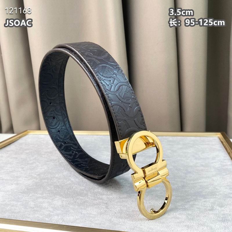 Ferragamo belt 35mmX95-125cm 8L (412)