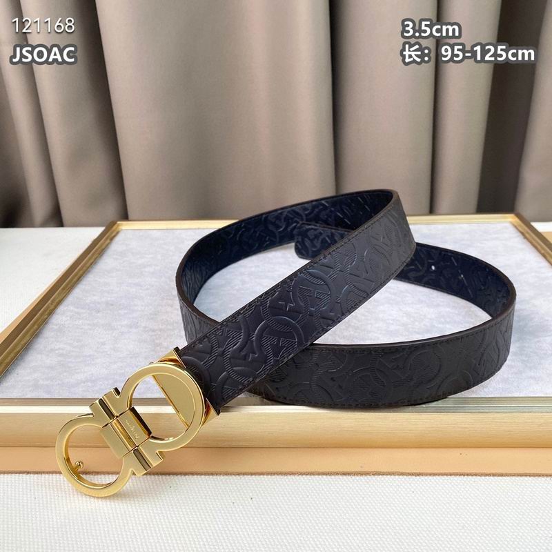 Ferragamo belt 35mmX95-125cm 8L (413)