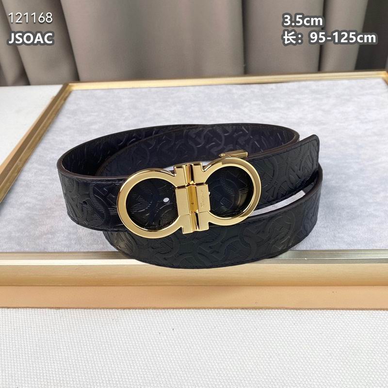 Ferragamo belt 35mmX95-125cm 8L (414)