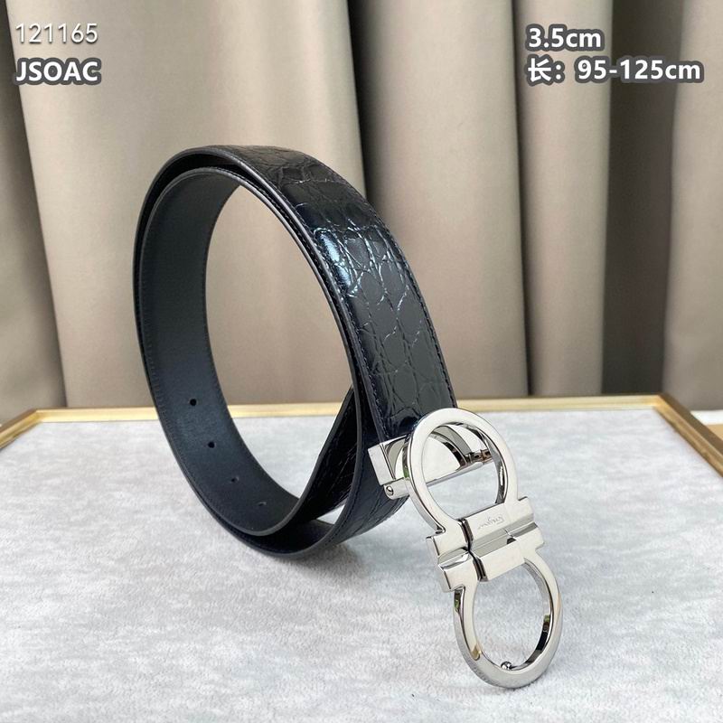Ferragamo belt 35mmX95-125cm 8L (421)