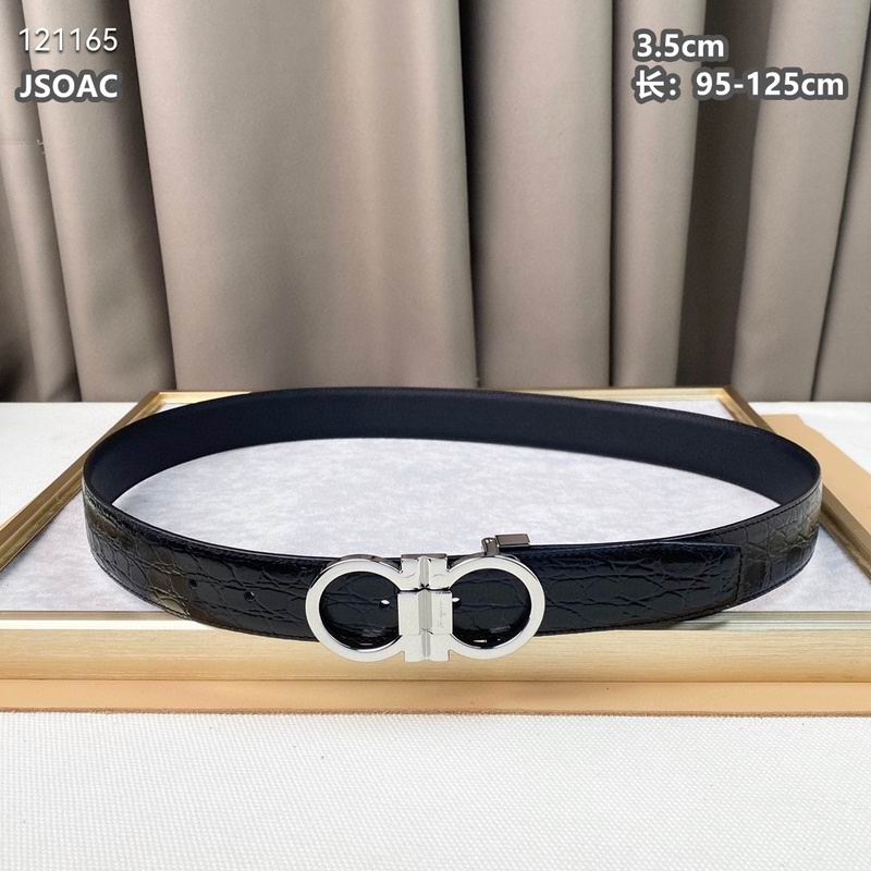 Ferragamo belt 35mmX95-125cm 8L (424)