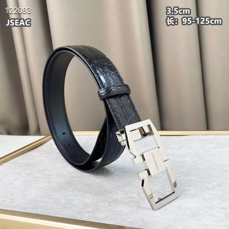 Ferragamo belt 35mmX95-125cm 8L (539)