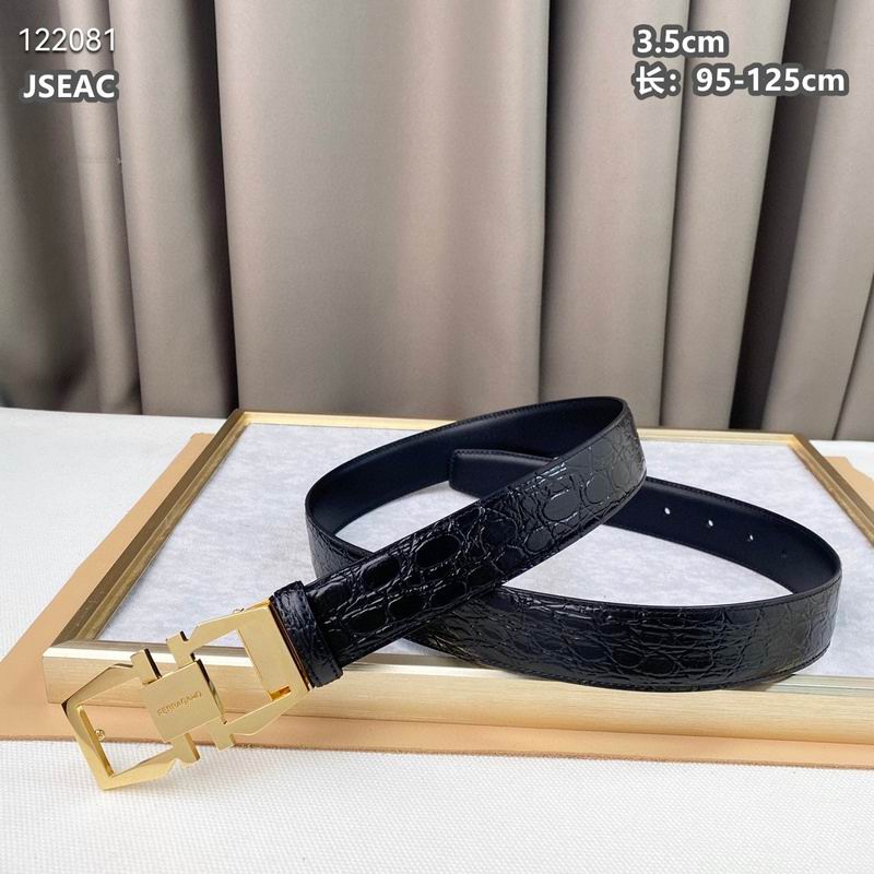 Ferragamo belt 35mmX95-125cm 8L (546)