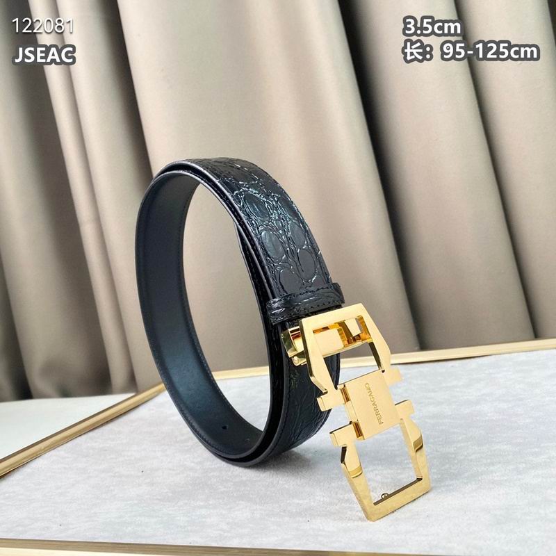 Ferragamo belt 35mmX95-125cm 8L (548)