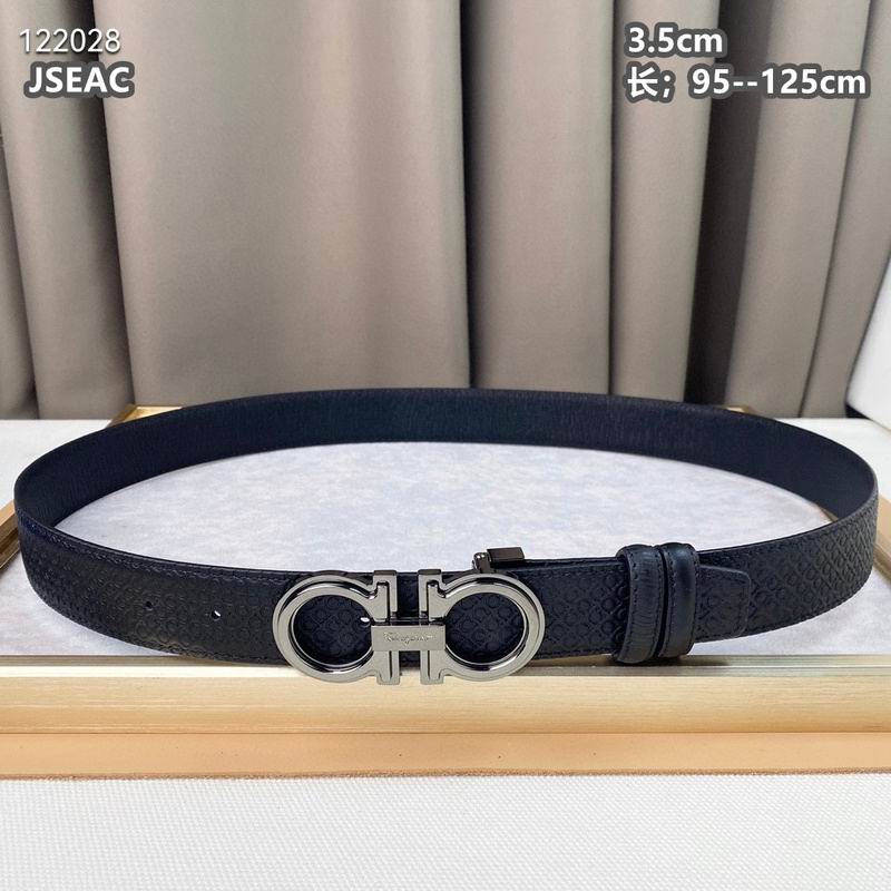 Ferragamo belt 35mmX95-125cm 8L (552)
