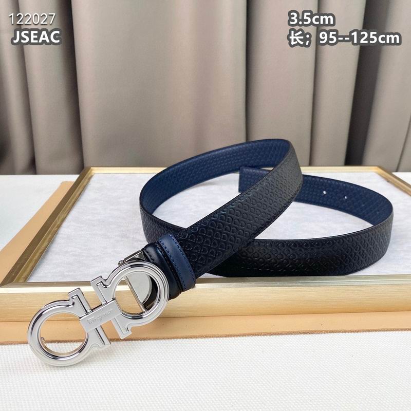 Ferragamo belt 35mmX95-125cm 8L (553)