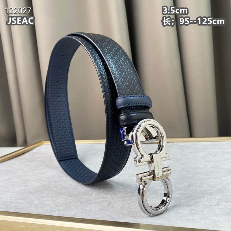 Ferragamo belt 35mmX95-125cm 8L (554)