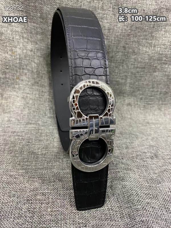 Ferragamo belt 38mmX100-125cm 8L (13)