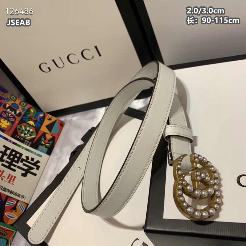 Gucci belt 20mm 30mmX90-115cm  8L (58)