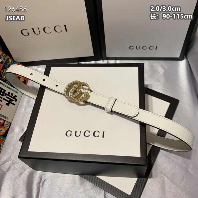 Gucci belt 20mm 30mmX90-115cm  8L (60)