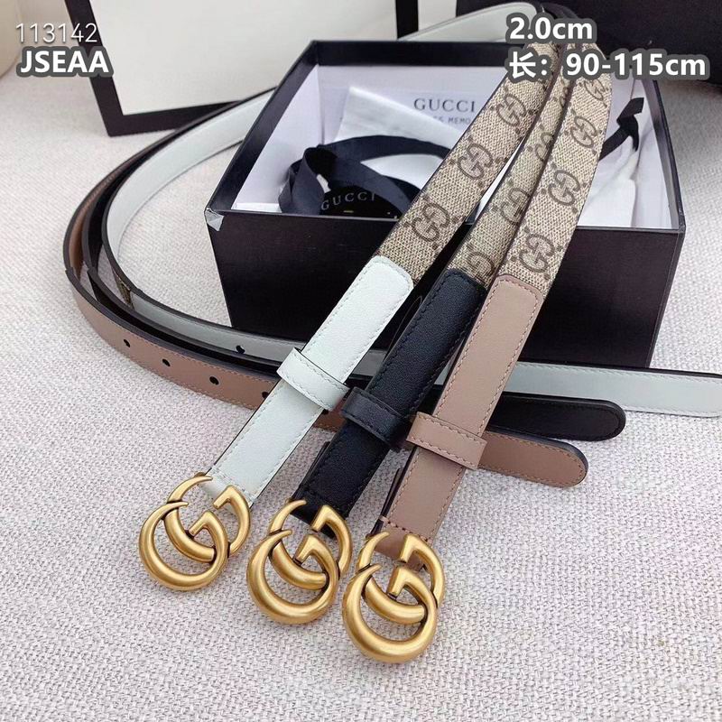 Gucci belt 20mmX90-115cm 8L (1)