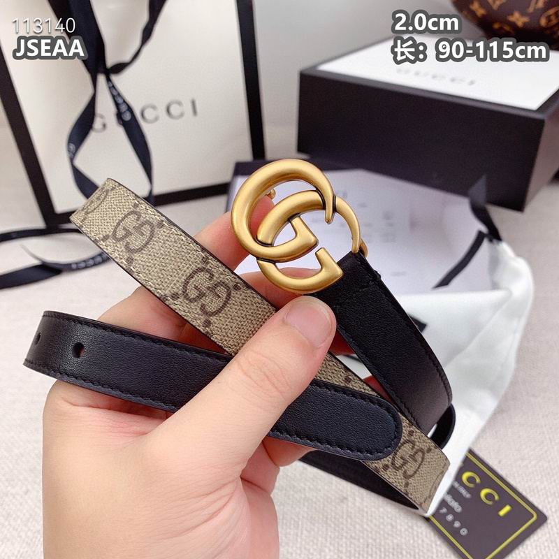 Gucci belt 20mmX90-115cm 8L (10)