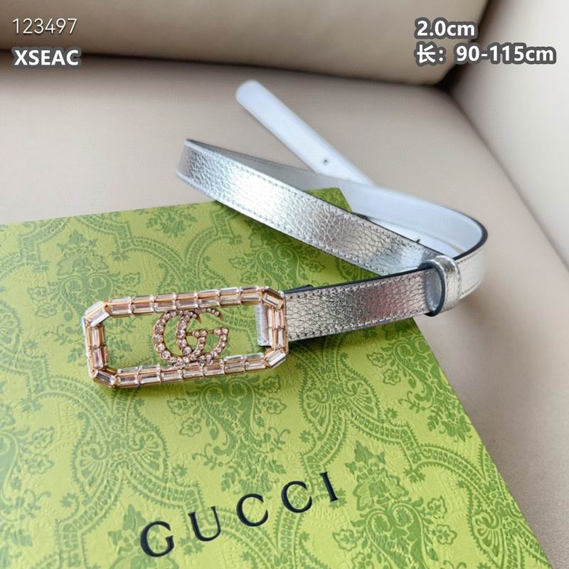 Gucci belt 20mmX90-115cm 8L (105)