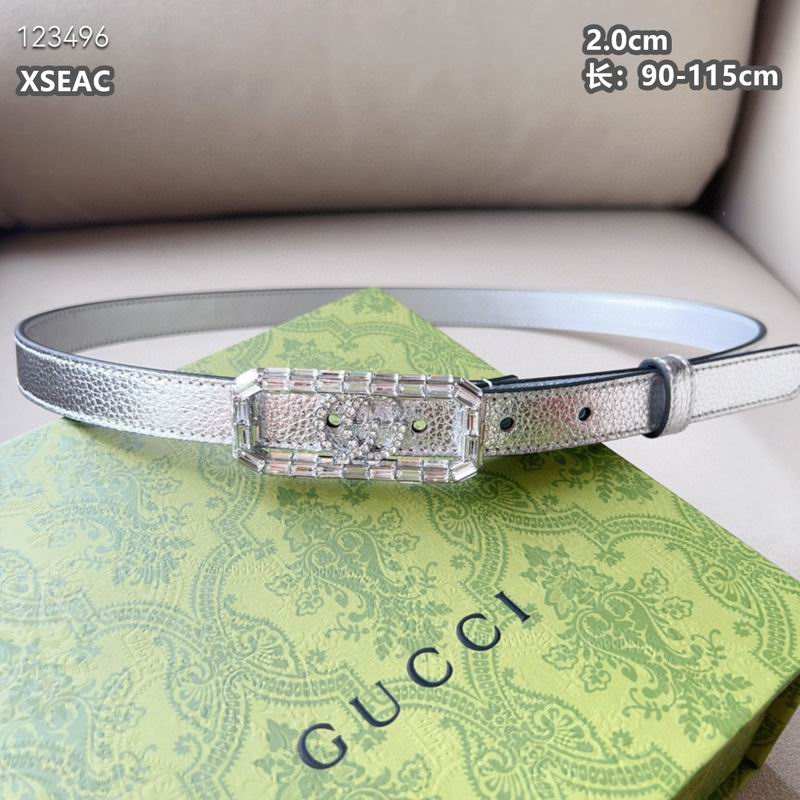 Gucci belt 20mmX90-115cm 8L (109)