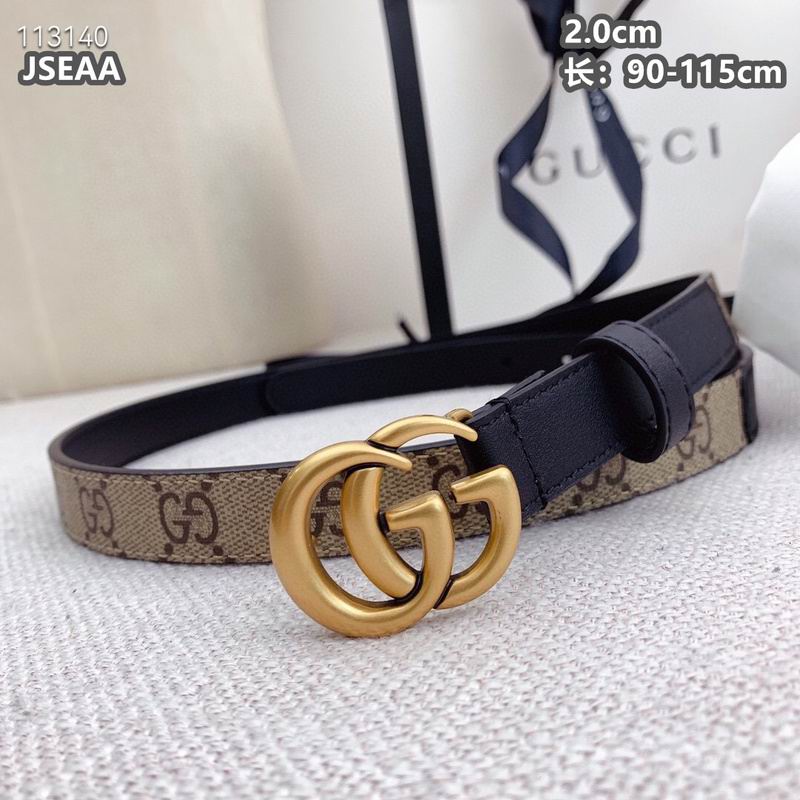Gucci belt 20mmX90-115cm 8L (11)