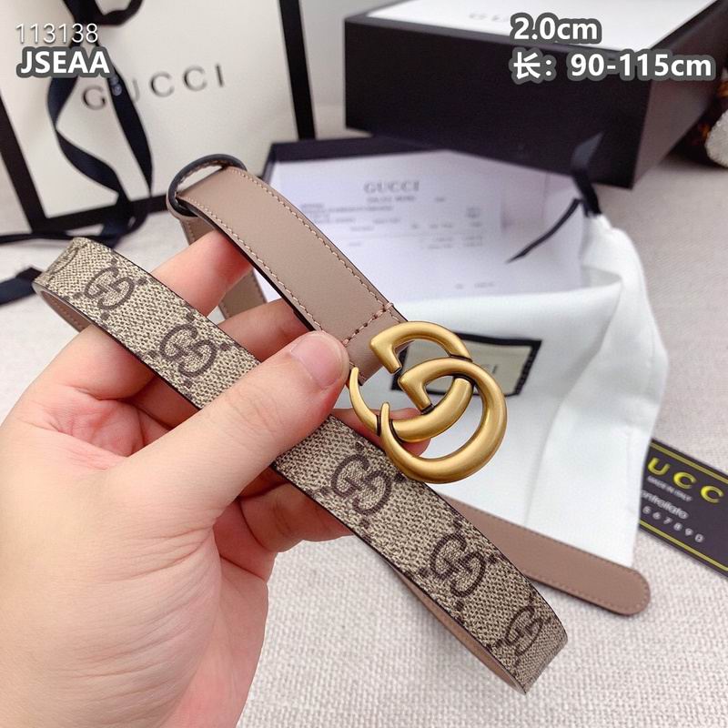 Gucci belt 20mmX90-115cm 8L (13)