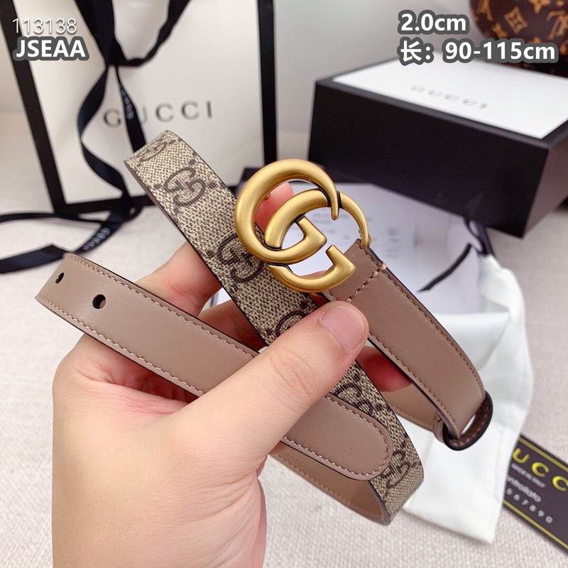 Gucci belt 20mmX90-115cm 8L (14)