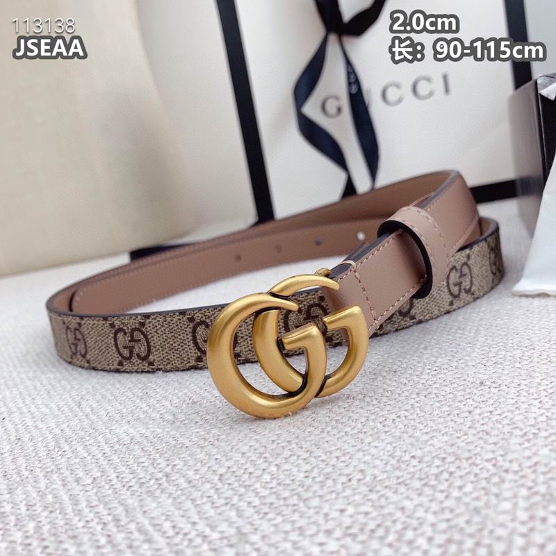 Gucci belt 20mmX90-115cm 8L (15)