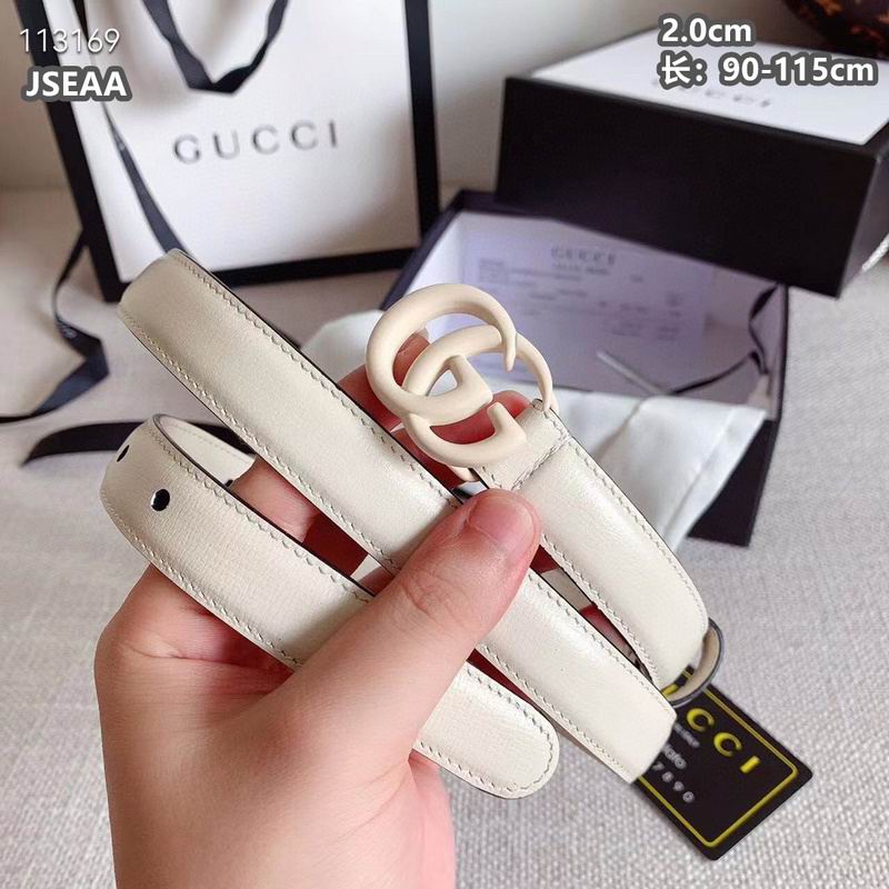 Gucci belt 20mmX90-115cm 8L (22)