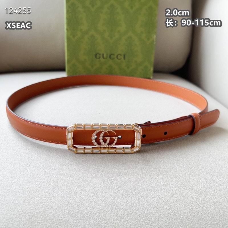 Gucci belt 20mmX90-115cm 8L (24)