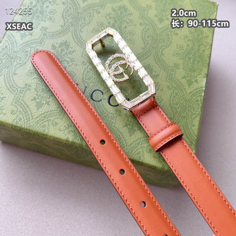 Gucci belt 20mmX90-115cm 8L (25)