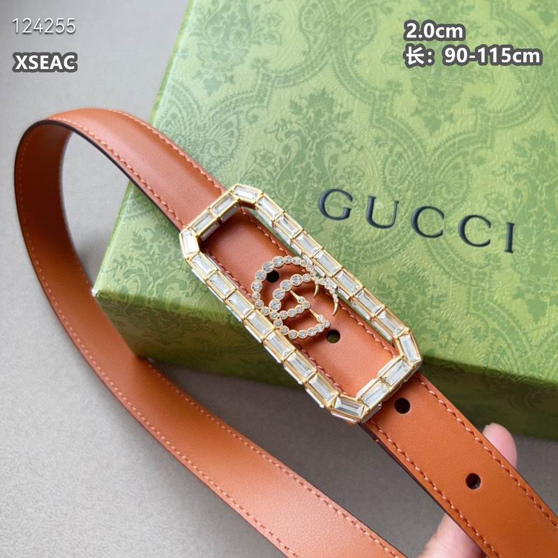 Gucci belt 20mmX90-115cm 8L (28)