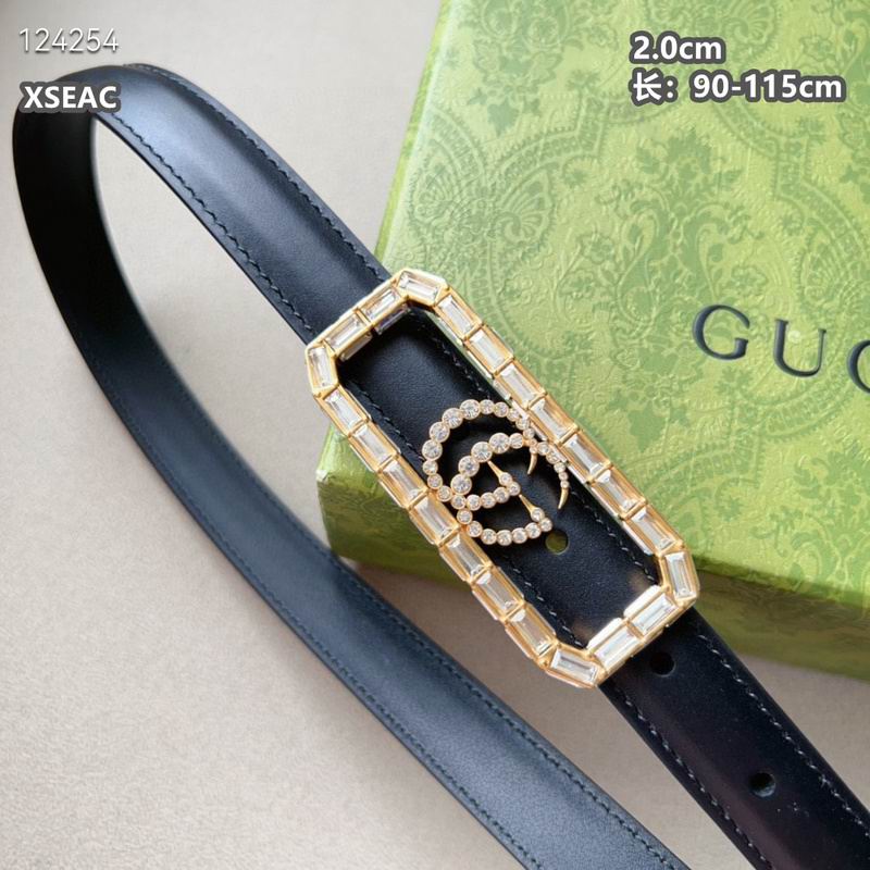 Gucci belt 20mmX90-115cm 8L (30)