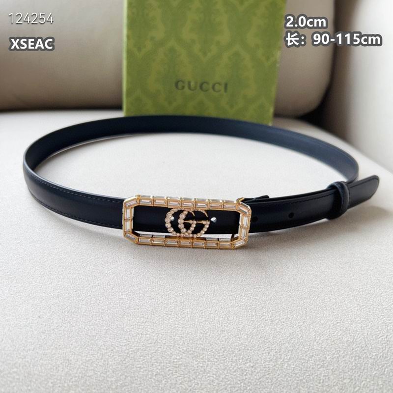 Gucci belt 20mmX90-115cm 8L (31)