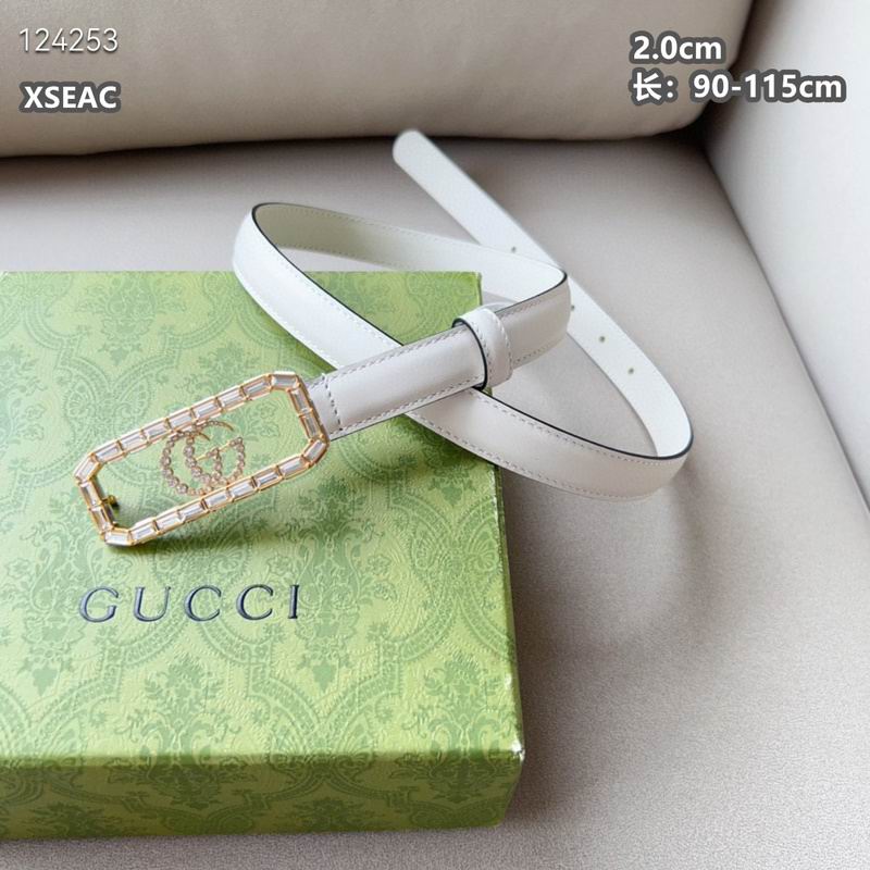 Gucci belt 20mmX90-115cm 8L (35)