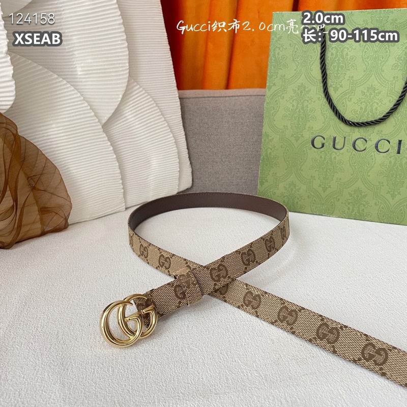 Gucci belt 20mmX90-115cm 8L (38)