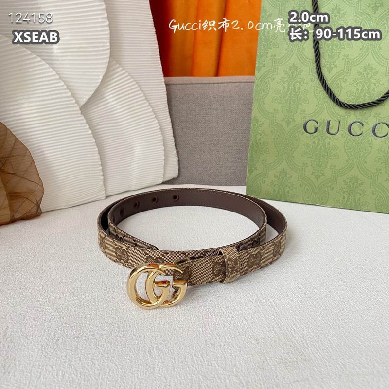 Gucci belt 20mmX90-115cm 8L (39)