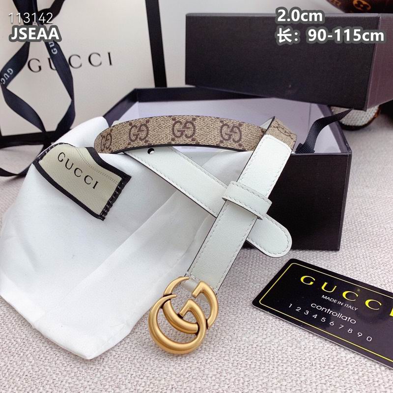 Gucci belt 20mmX90-115cm 8L (5)