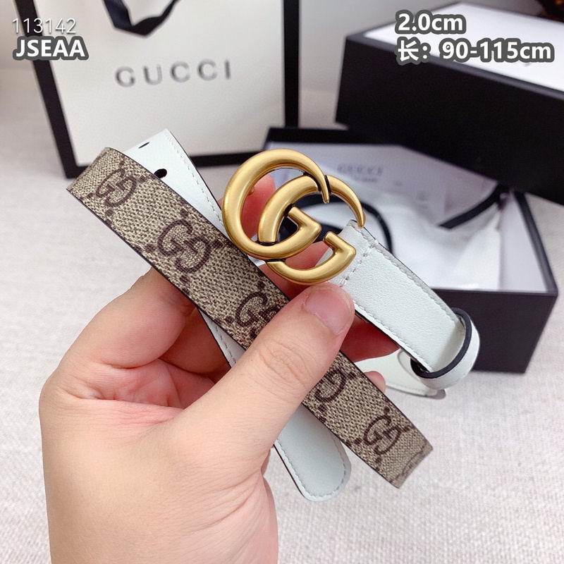 Gucci belt 20mmX90-115cm 8L (6)