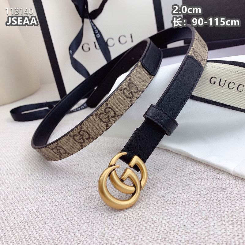 Gucci belt 20mmX90-115cm 8L (8)