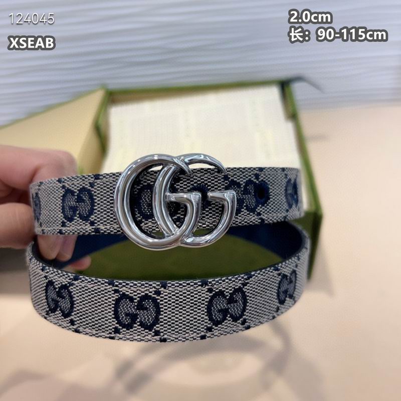 Gucci belt 20mmX90-115cm 8L (80)
