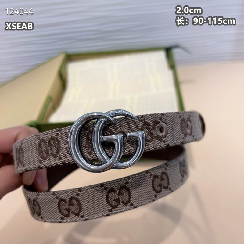 Gucci belt 20mmX90-115cm 8L (82)
