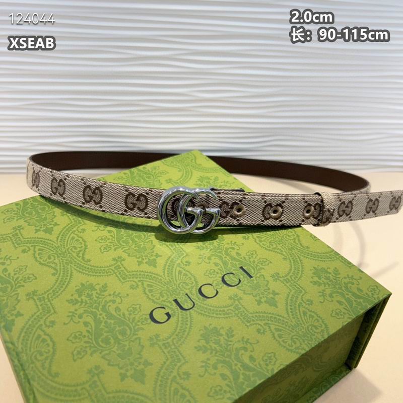 Gucci belt 20mmX90-115cm 8L (83)
