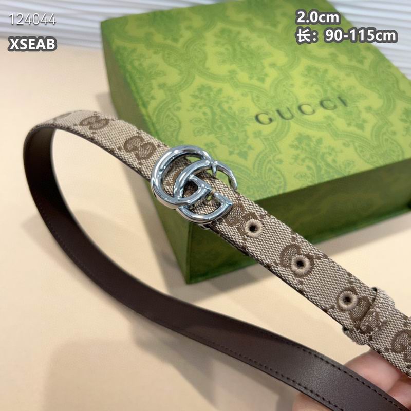 Gucci belt 20mmX90-115cm 8L (84)