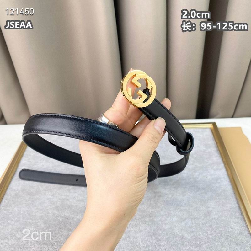 Gucci belt 20mmX95-125cm 8L (1)