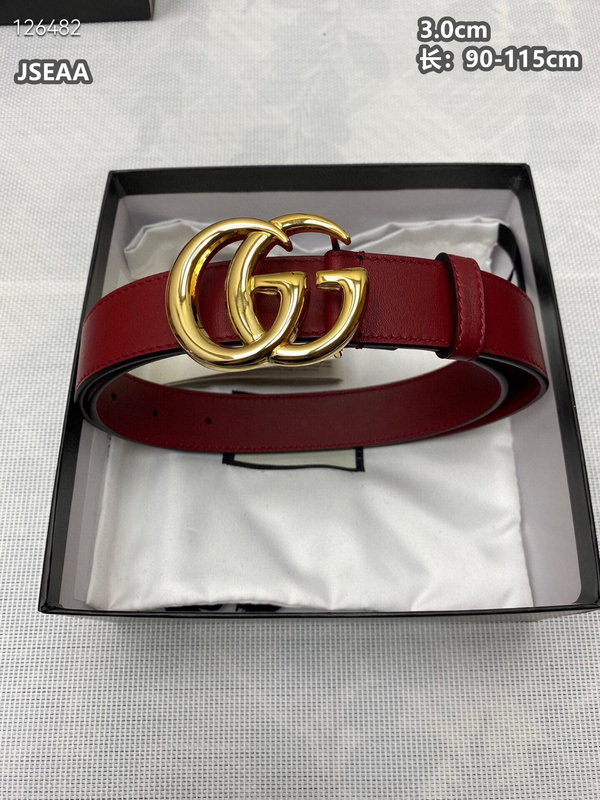 Gucci belt 30mmX90-115cm  8L (178)