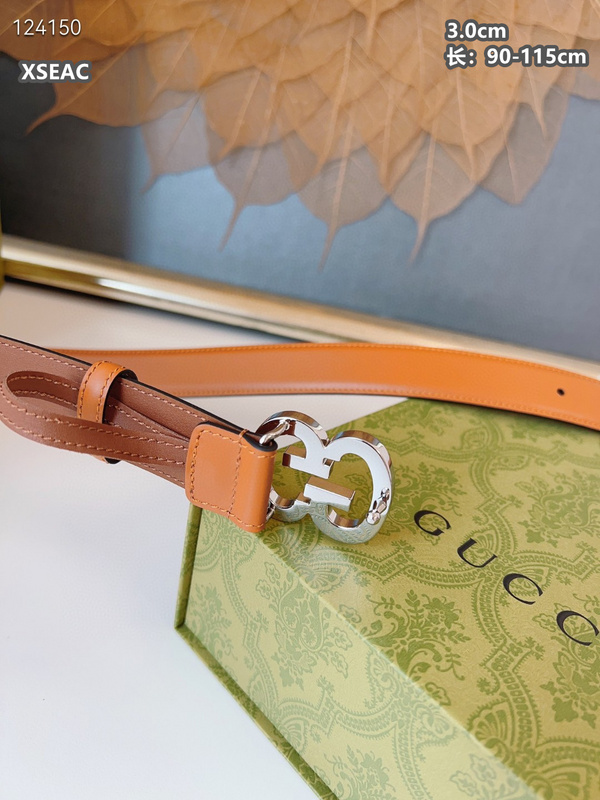 Gucci belt 30mmX90-115cm  8L (188)