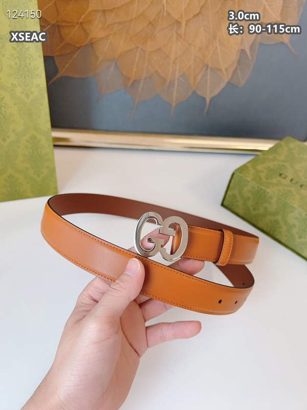 Gucci belt 30mmX90-115cm  8L (190)