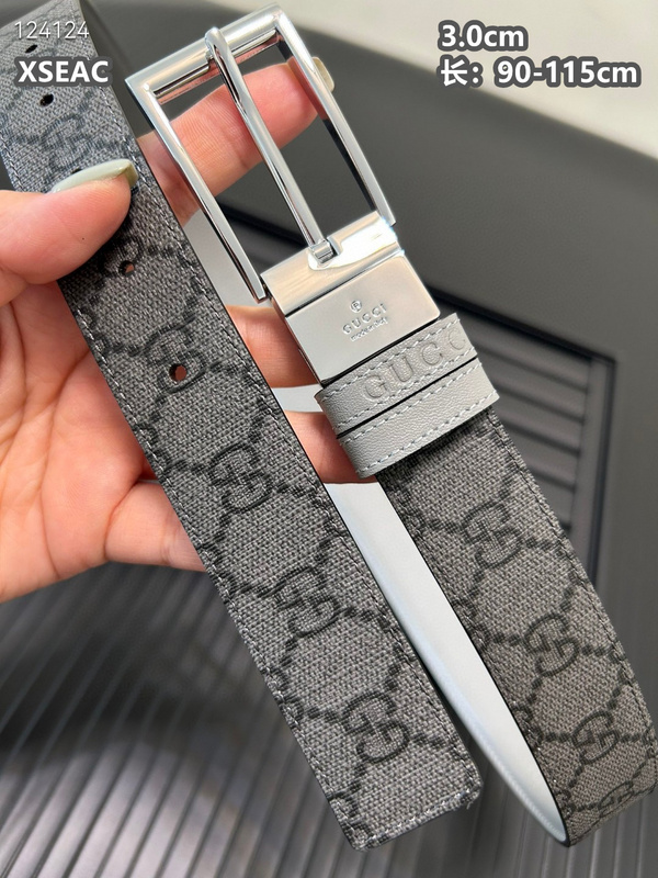 Gucci belt 30mmX90-115cm  8L (195)