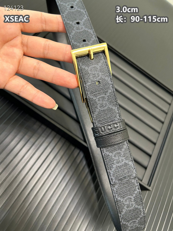 Gucci belt 30mmX90-115cm  8L (197)