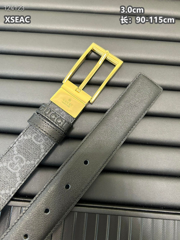 Gucci belt 30mmX90-115cm  8L (198)
