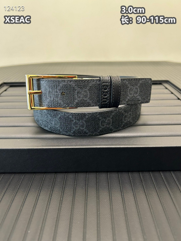Gucci belt 30mmX90-115cm  8L (199)