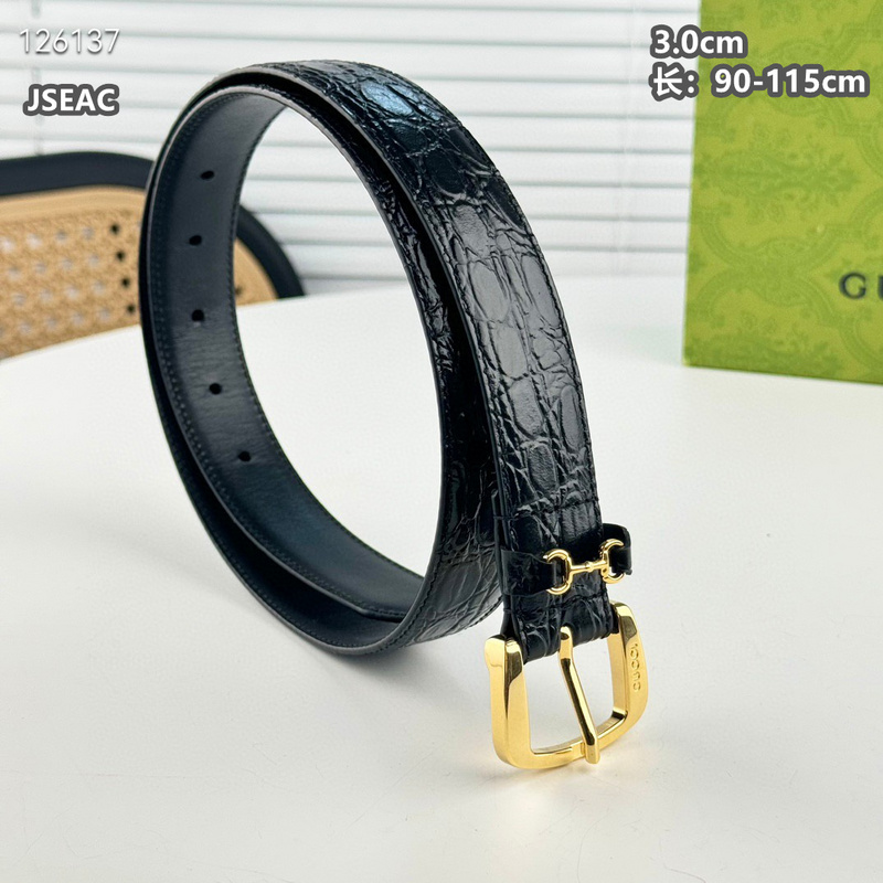 Gucci belt 30mmX90-115cm  8L (2)